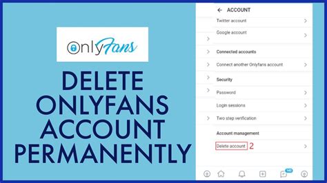 can you delete your only fans account|How To Delete Your OnlyFans Account Permanently